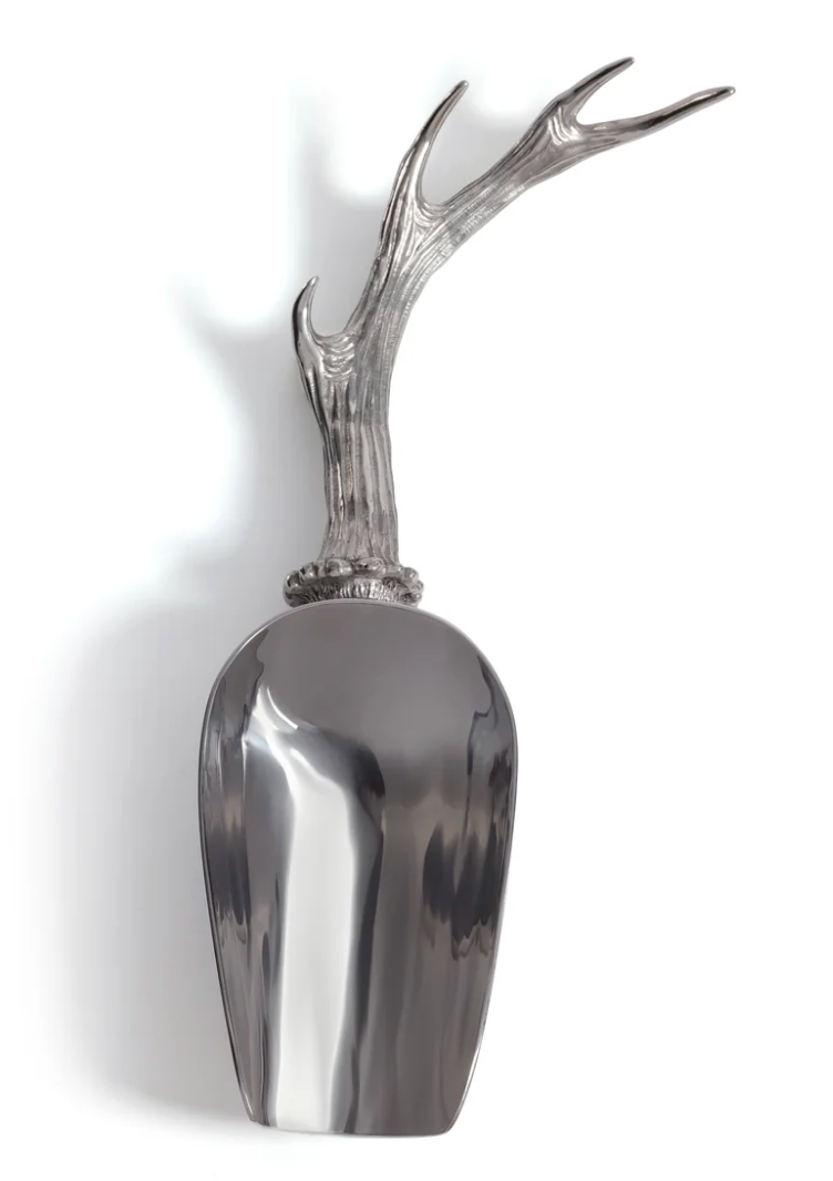 St. Anton Pewter Antler Ice Scoop