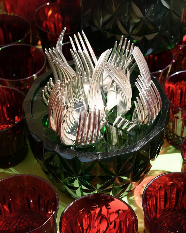 Melissa Cutlery Holder Clear