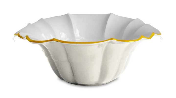 Encanto Tuscany Large Bowl (Cream and White)