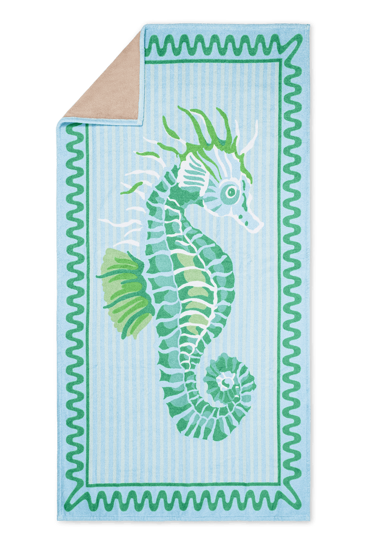 Seahorse Beach Towel