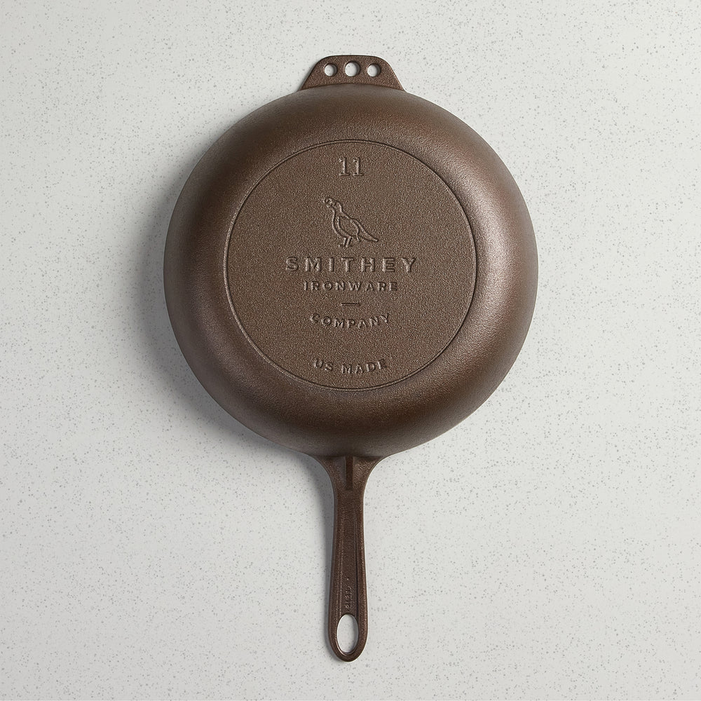 No. 11 Deep Skillet With Glass Lid