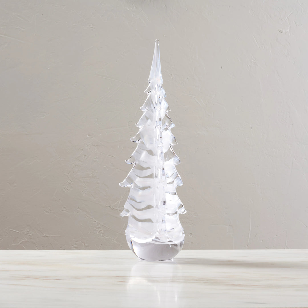 Snowdrift Evergreen in Gift Box-18"