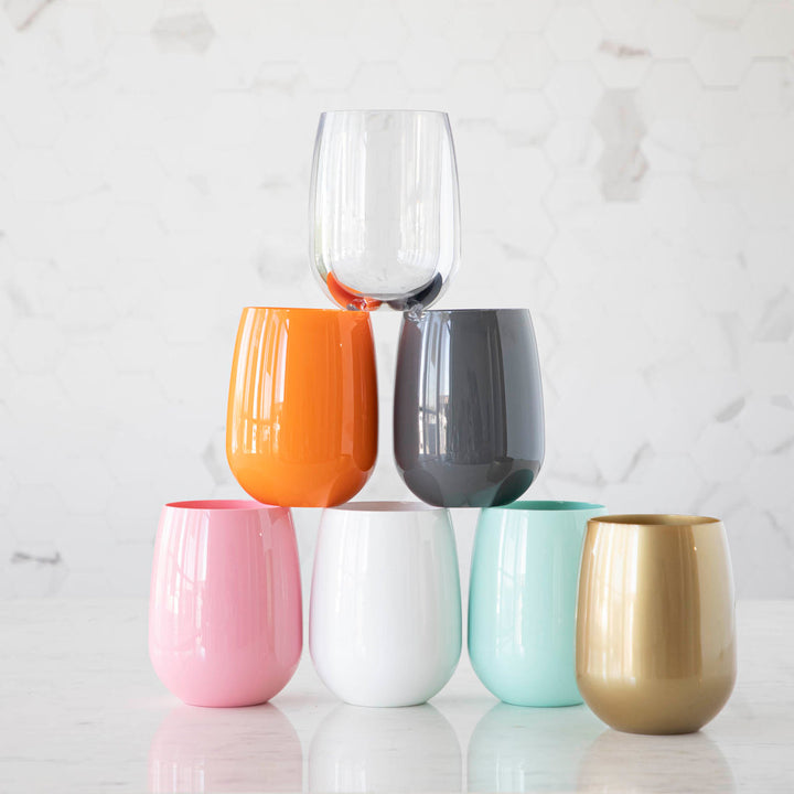 Stemless Wine Symglass Set/2
