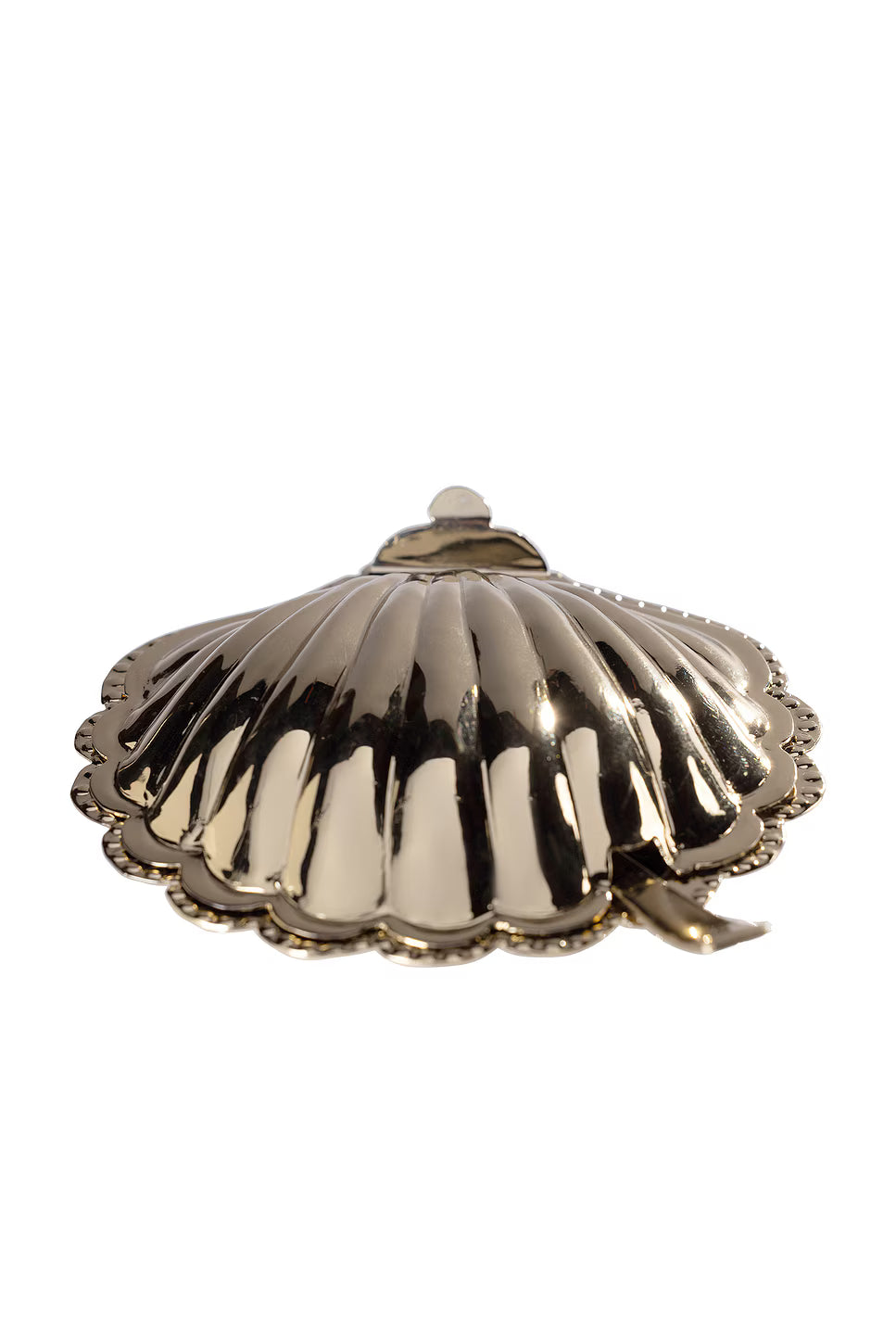 Cap Ferrat Fan Shell Lidded Bowl w/Spoon