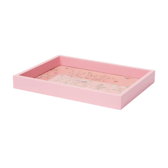 Pink Small Chinoiserie Medium Tray