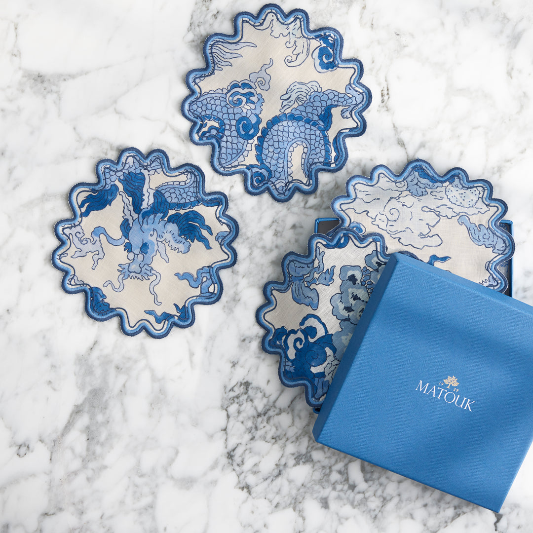 Magic Mountain Cocktail Napkin - set of 4