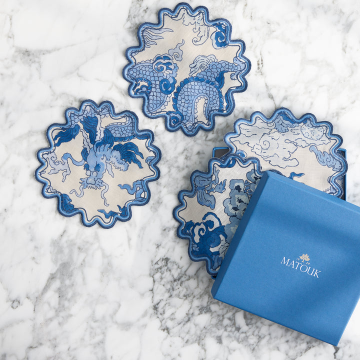 Magic Mountain Cocktail Napkin - set of 4