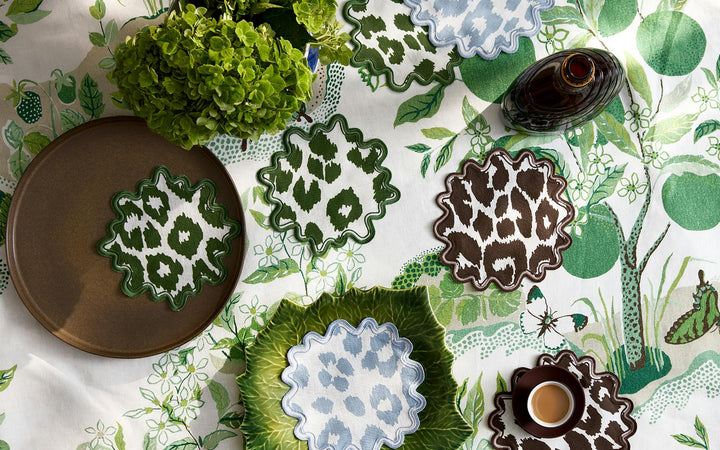 Iconic  Leopard Napkins