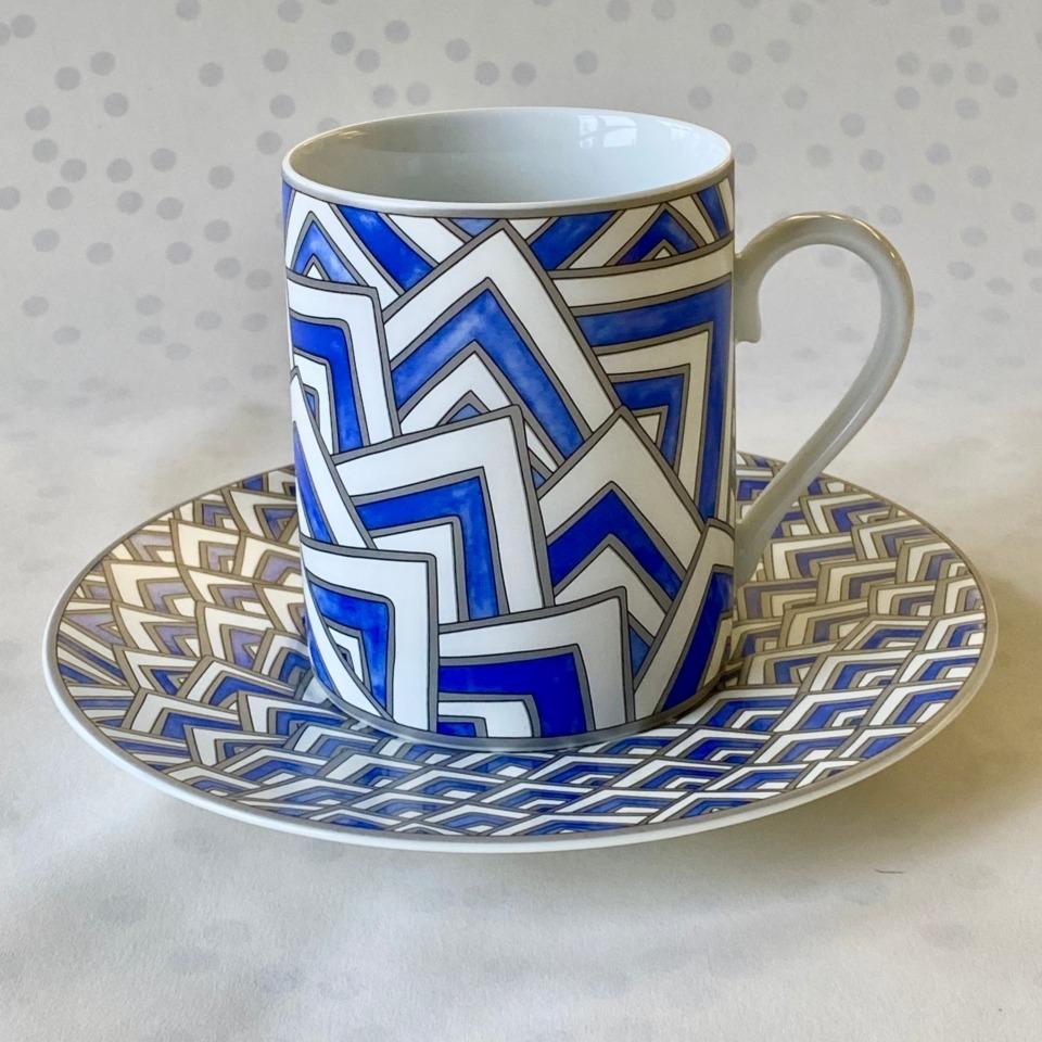Ocean Tall Cup & Saucer