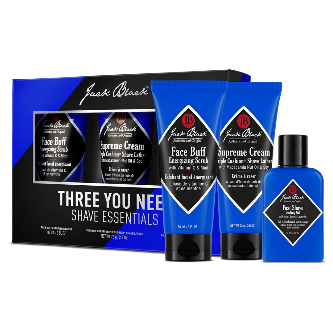 Three You Need Shave Essentials