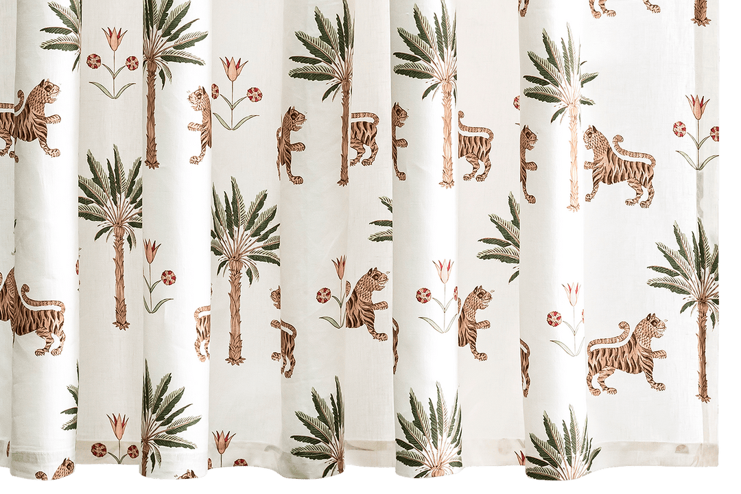 Tiger Palm Shower Curtain by Matouk