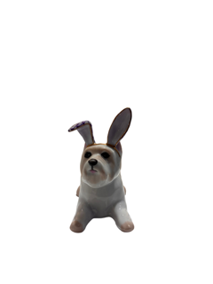 Westie With Bunny Ears