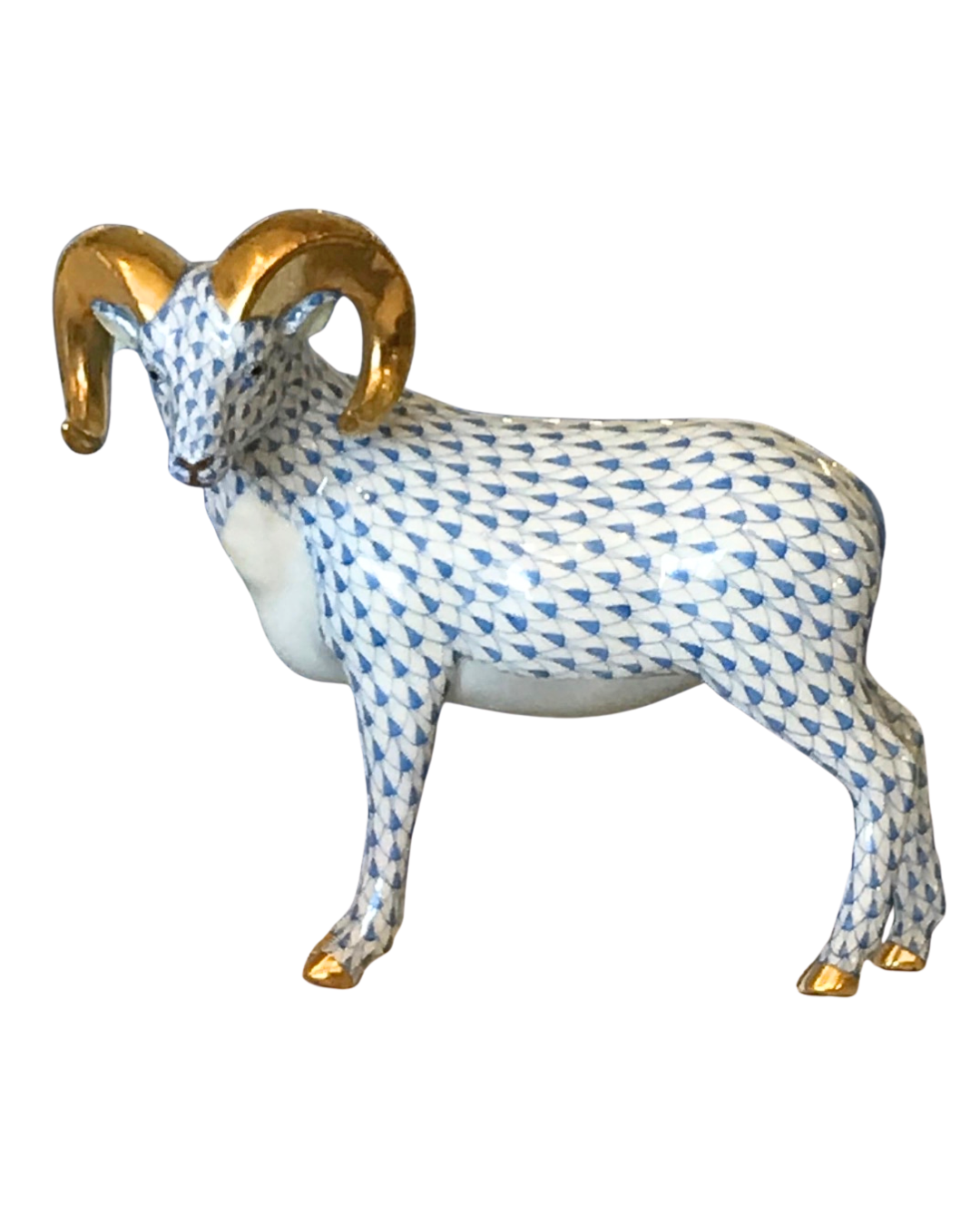 Quintessentials Exclusive Standing Ram Blue