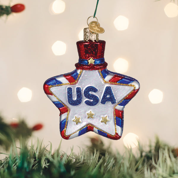 Usa Star Ornament