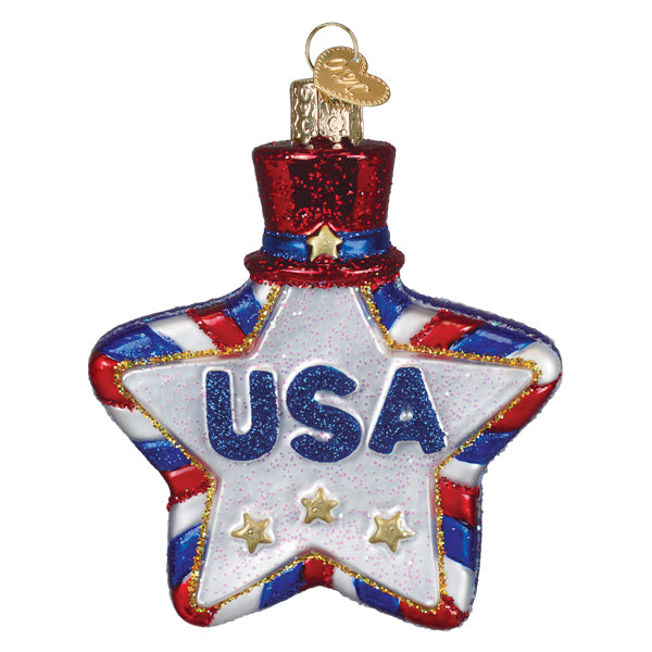 Usa Star Ornament