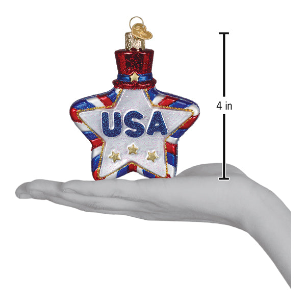 Usa Star Ornament