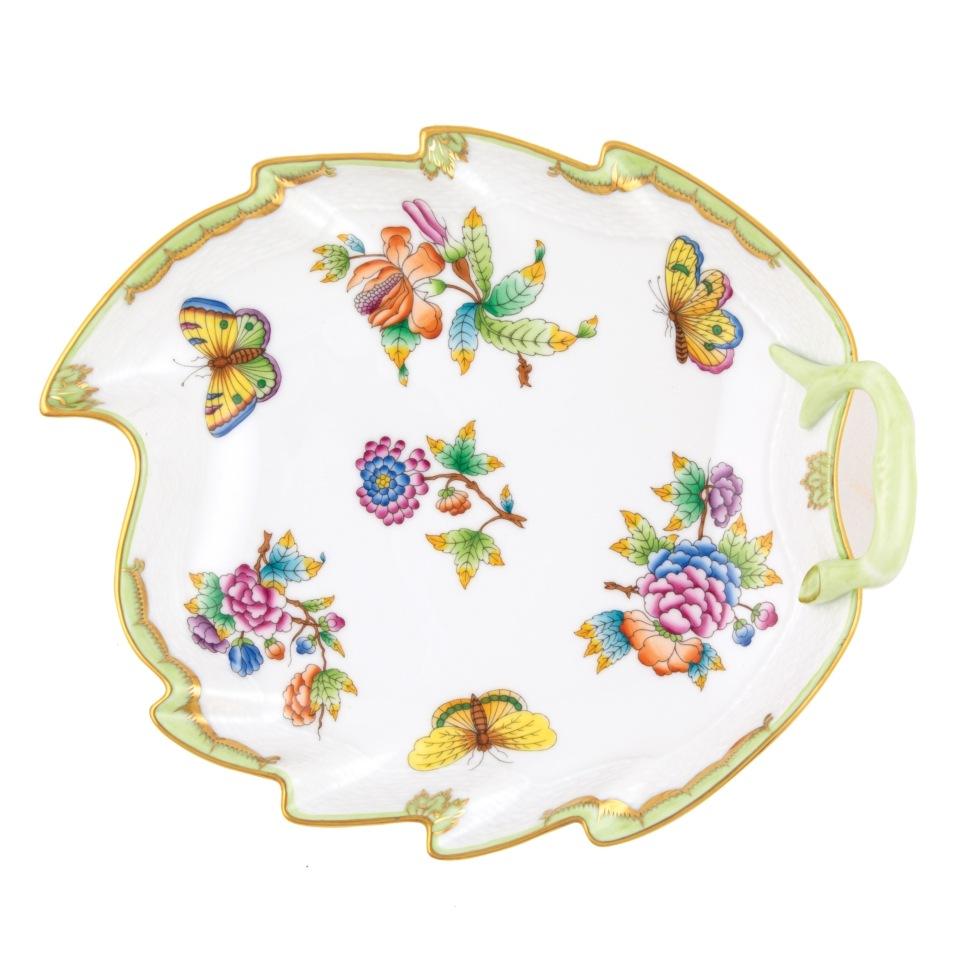 Queen Victoria Leaf Dish