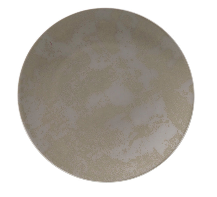 Crushed Velvet - Grey Coupe Plate 8.25"