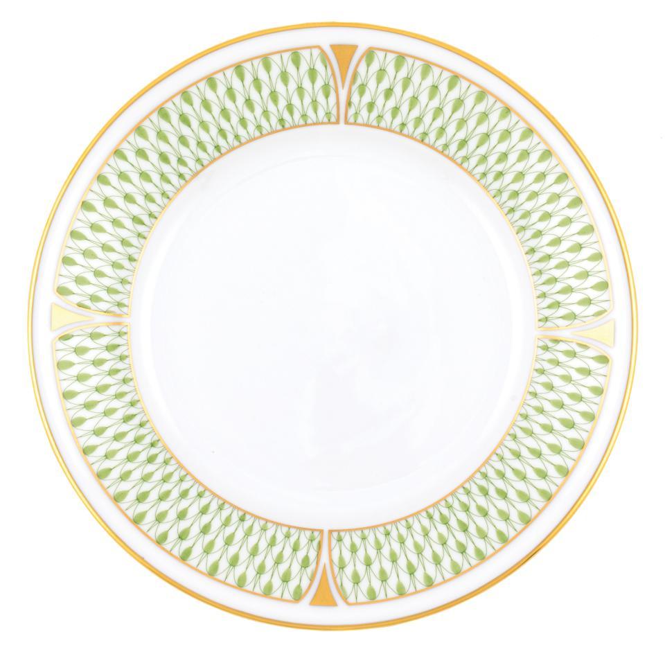 Art Deco Green Bread And Butter Plate