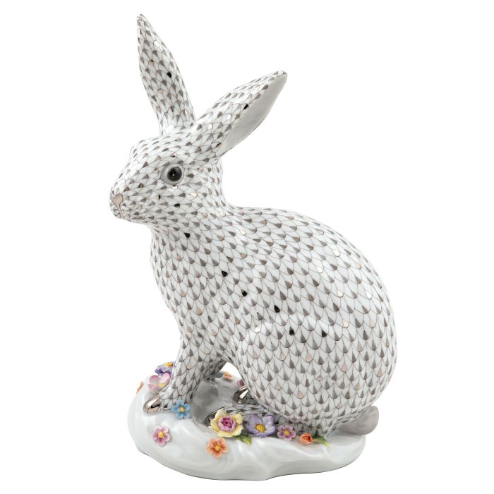 Rabbit with Applied Flowers Reserve Collection