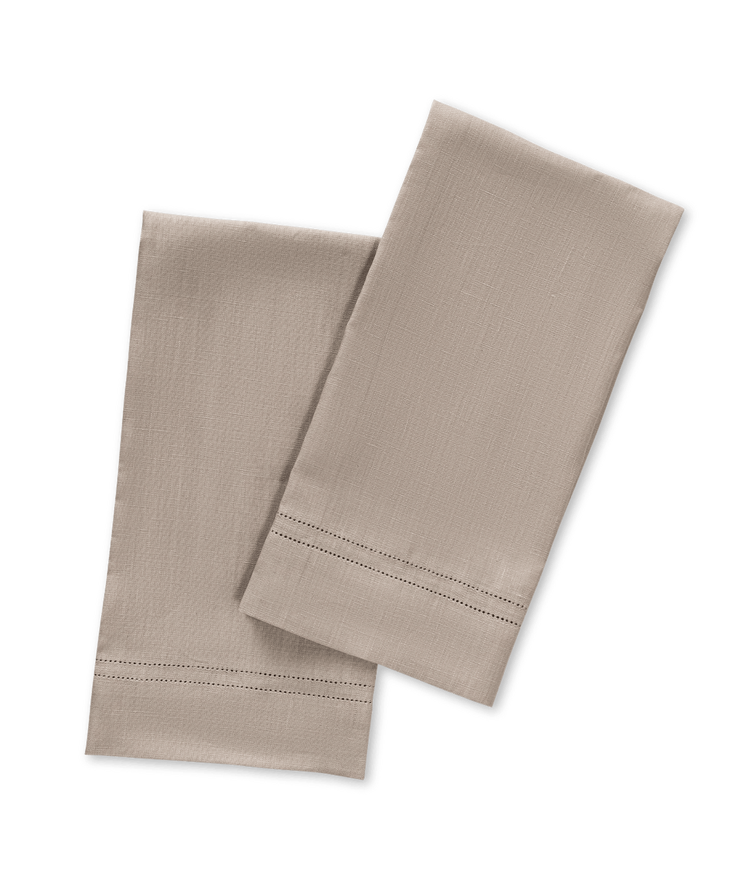 Valentina Hemstitch Linen Guest Towels (Set of 2) by Matouk
