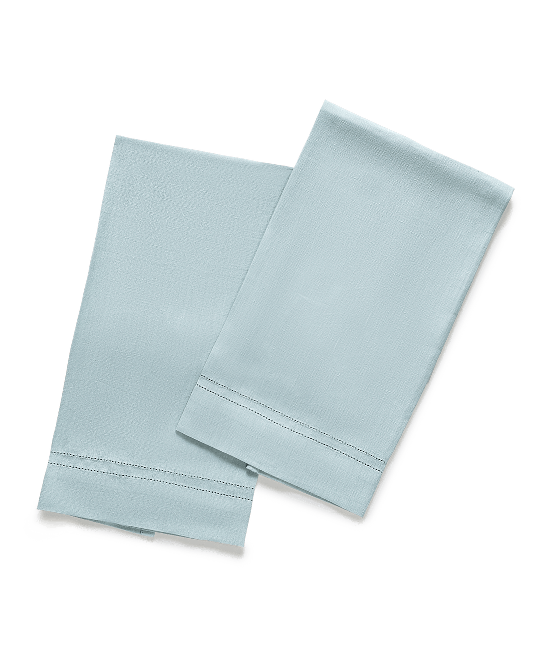 Valentina Hemstitch Linen Guest Towels (Set of 2) by Matouk