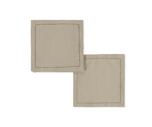 Valentina Hemstitch Cocktail Napkin (Set of 4) by Matouk