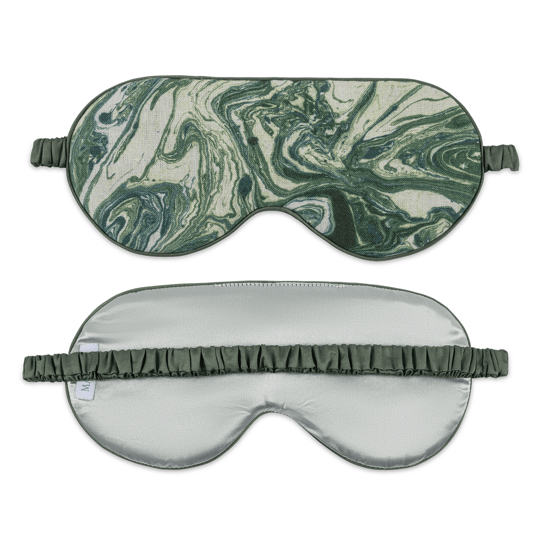 Valentina Linen Sleep Mask by Matouk