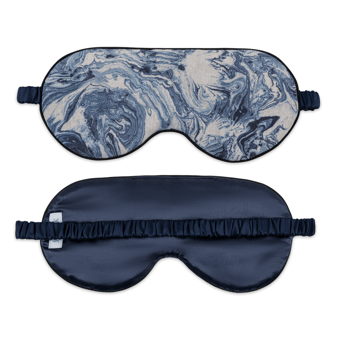 Valentina Linen Sleep Mask by Matouk