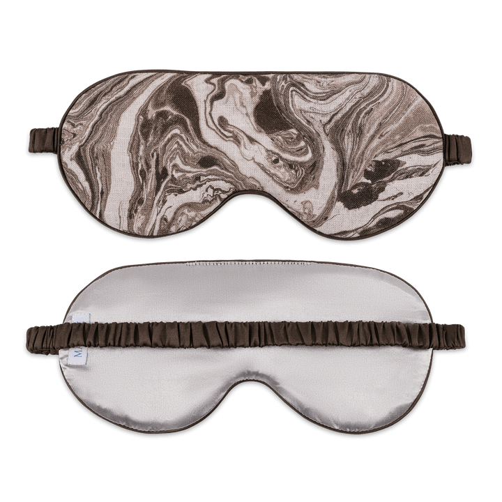 Valentina Linen Sleep Mask by Matouk