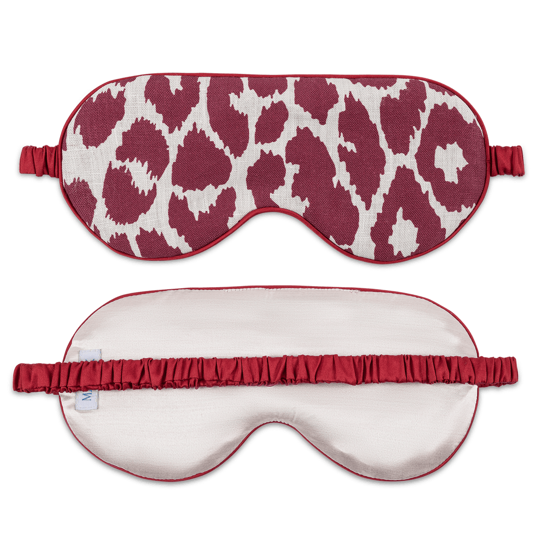 Valentina Linen Sleep Mask by Matouk