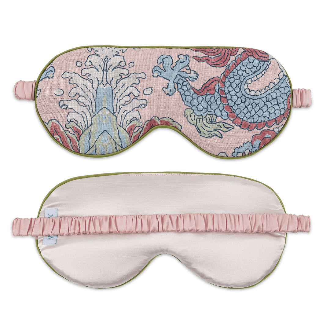 Valentina Linen Sleep Mask by Matouk