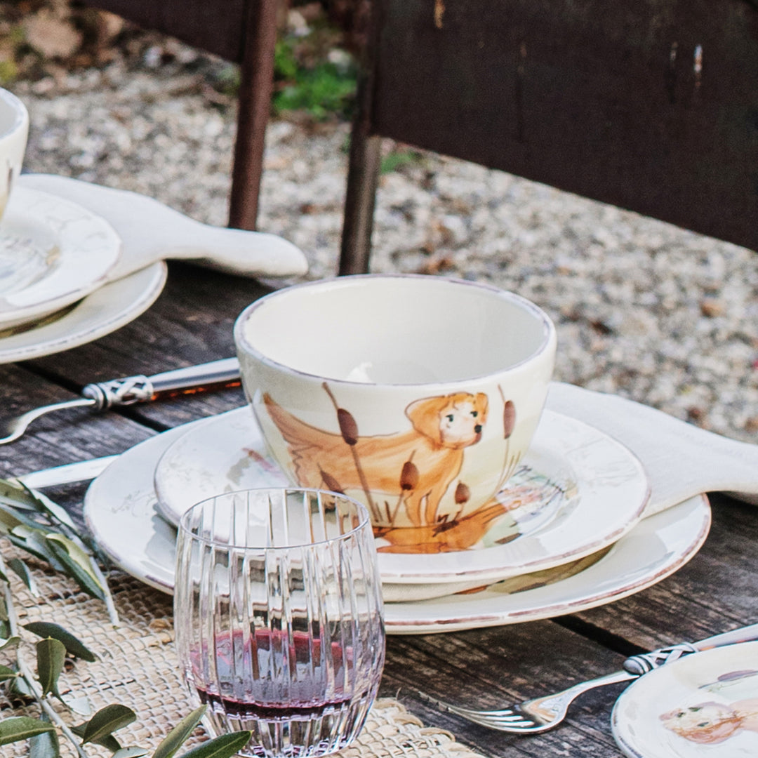 Wildlife Hunting Dog Cereal Bowl