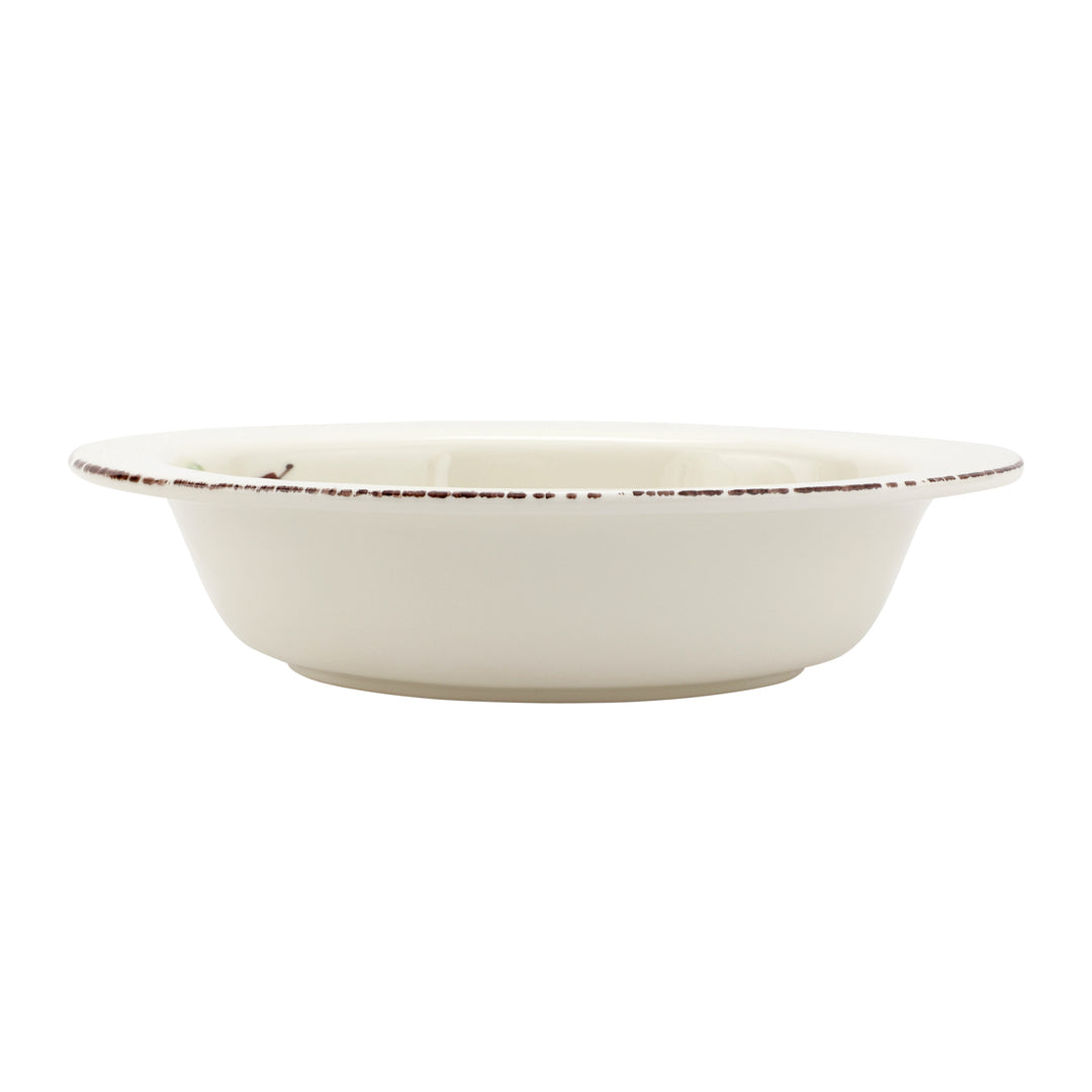 Wildlife Pheasant Small Rimmed Oval Bowl