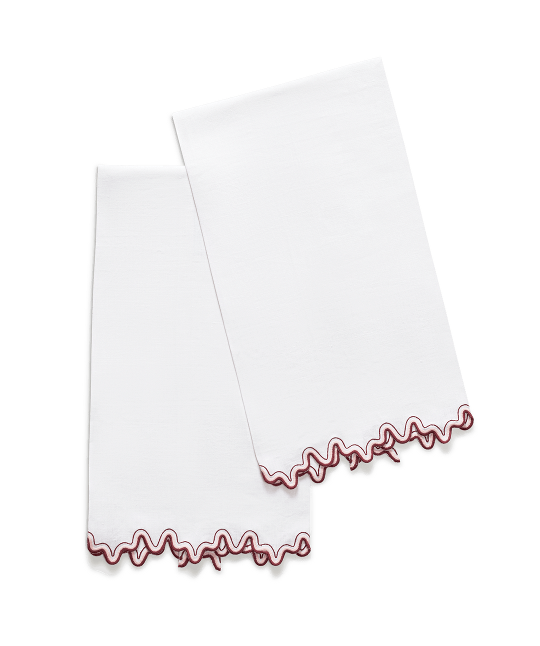 Wave Guest Towels - set of 2