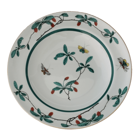 Famille Verte Famille Verte Rim Soup Plate