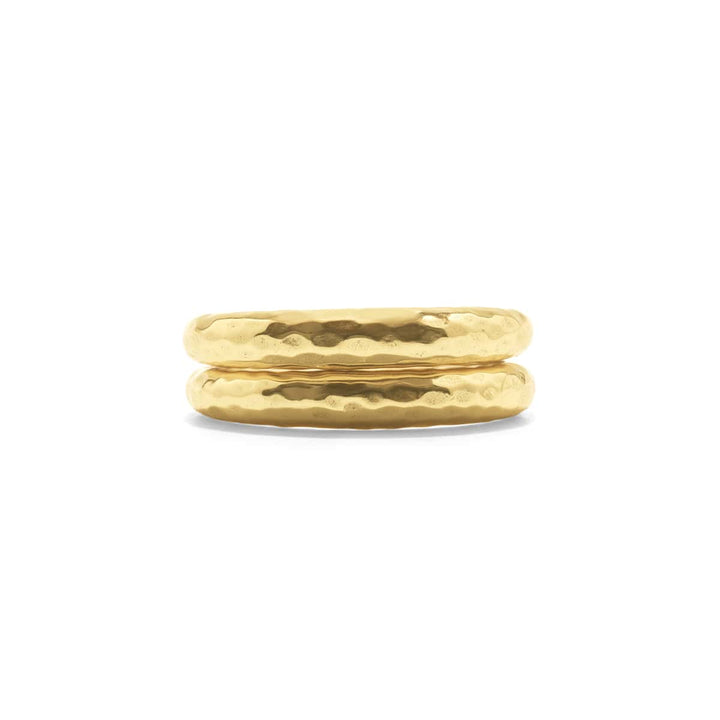 Cleopatra Slice Stacking Ring Set - Gold