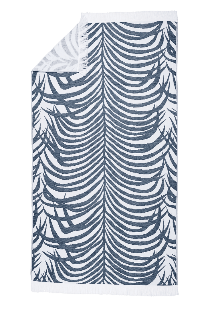 Zebra Palm Beach Towel