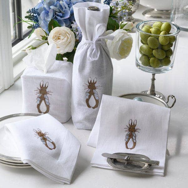 Peter Rabbit Linen Towel - Easter