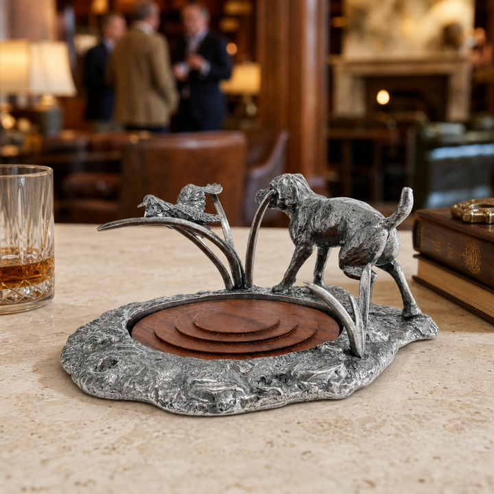 Labrador & Duck Wine Coaster