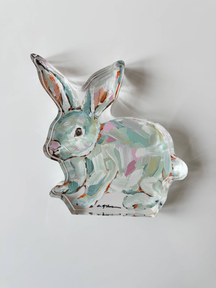 “Bunny Hunny” acrylic shelfie