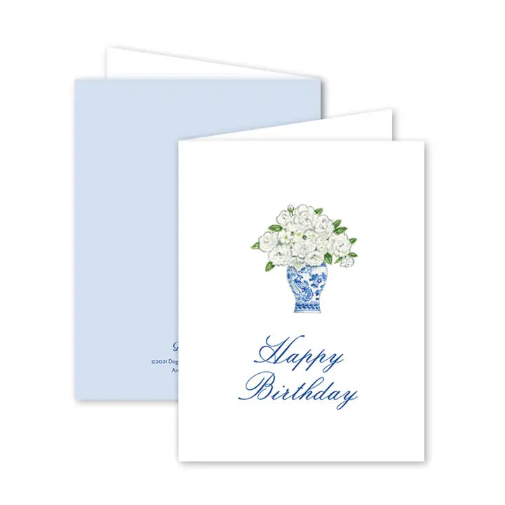 Chinoiserie Gallery Birthday Card