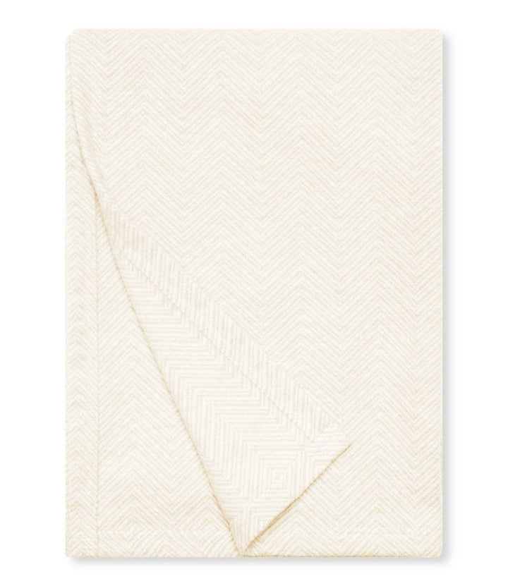 Bayside Herringbone Shawl - Shell