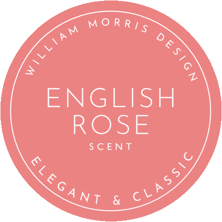 ROSE SCENTED Drawer Liners in PINK William Morris Design