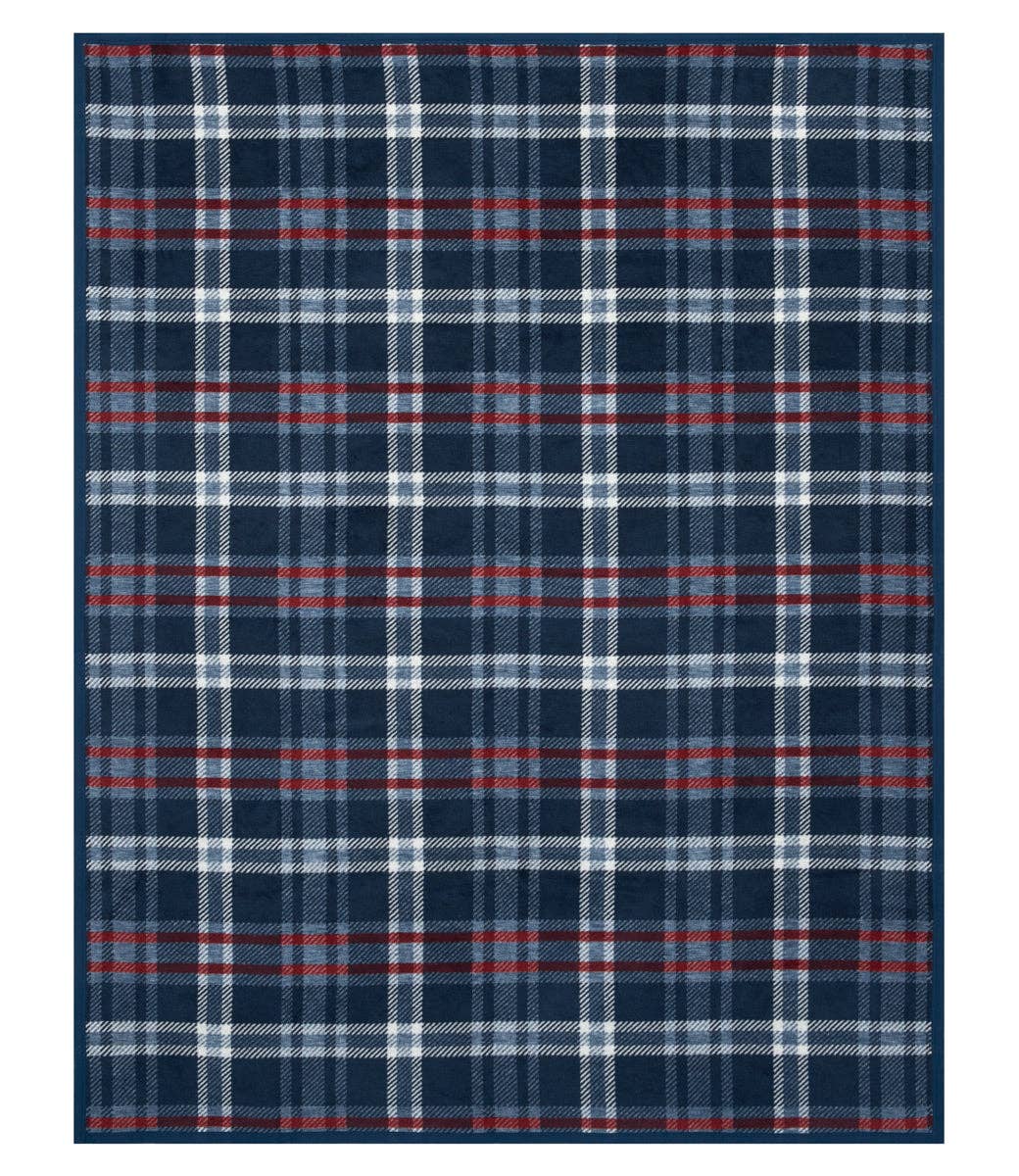 Quinn Plaid Blanket