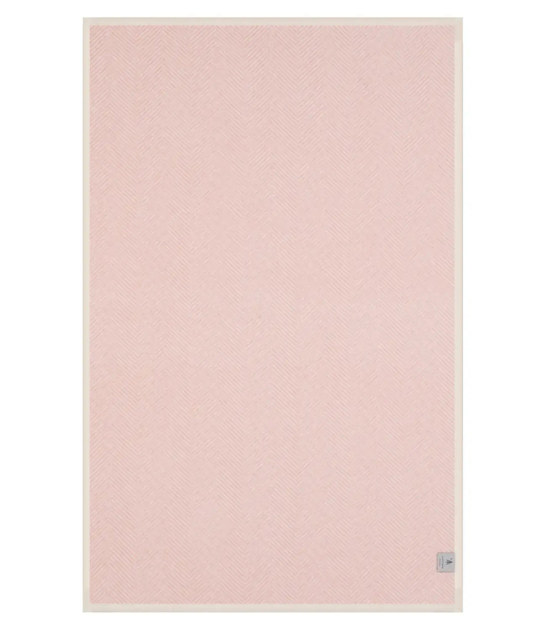 Harborview Herringbone Blush Blanket