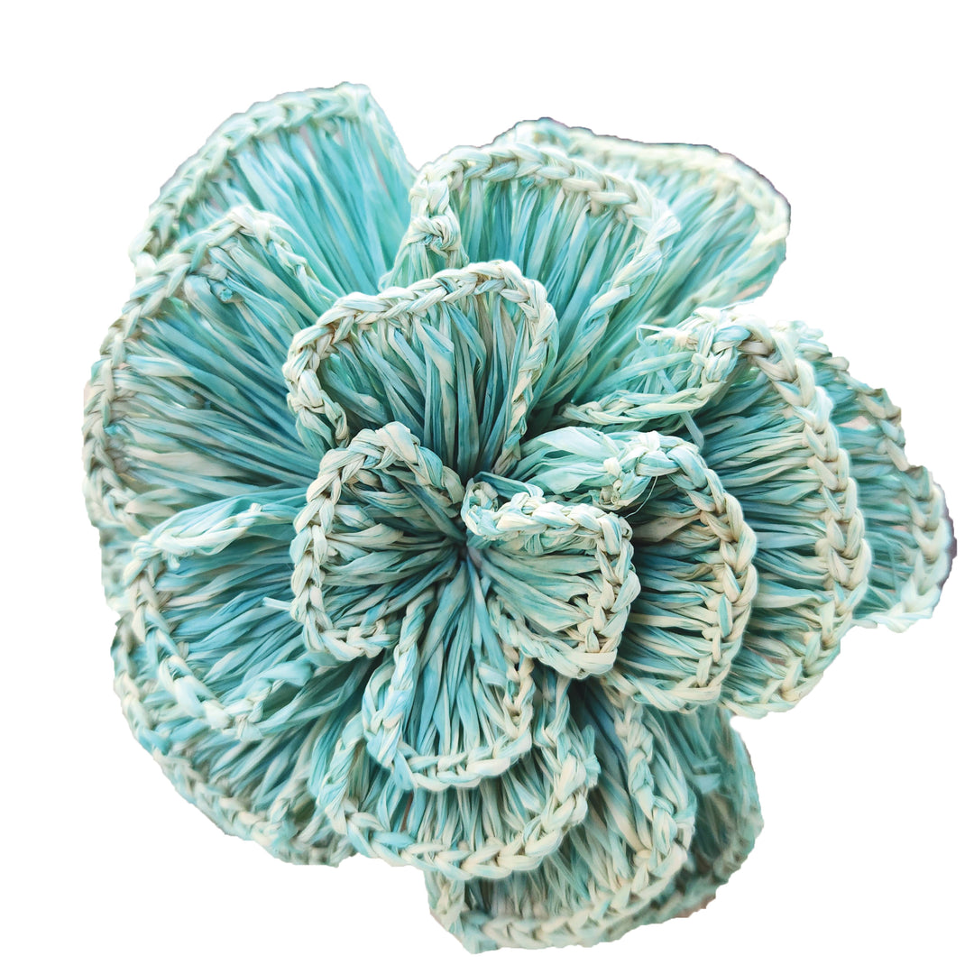 Raffia Flower Napkin Ring