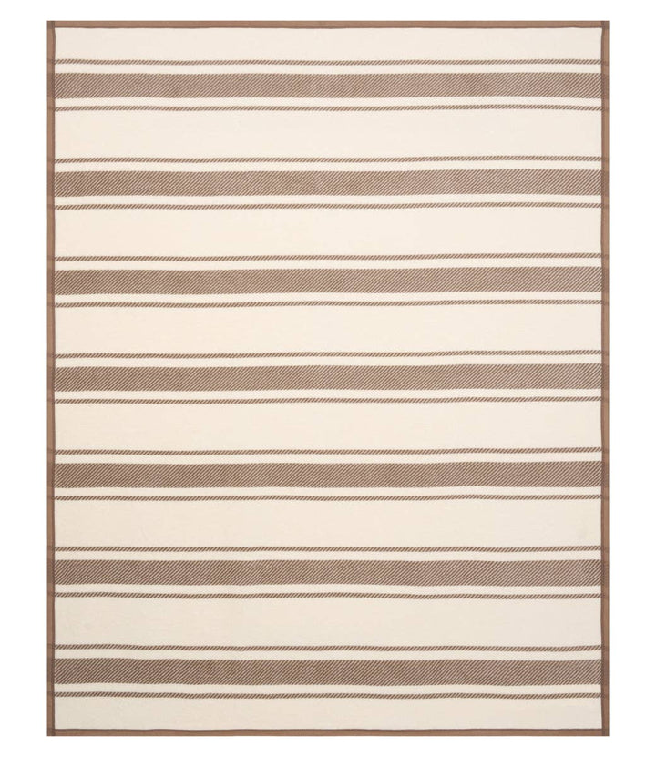 Dockside Stripe Sepia Blanket