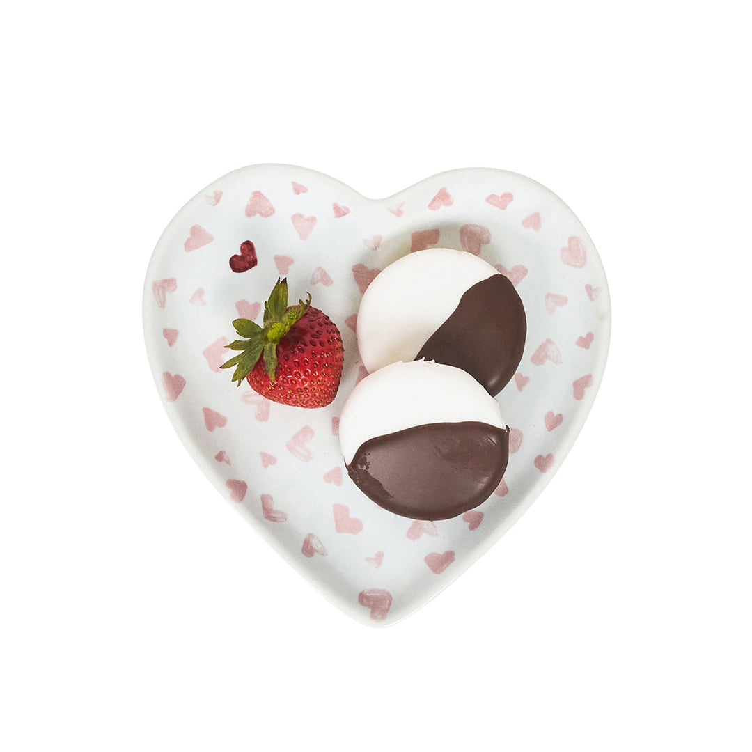 Love You More 7" Heart Tray - Pink