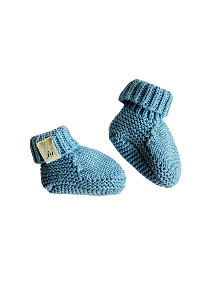 Classic Booties - Powder Blue